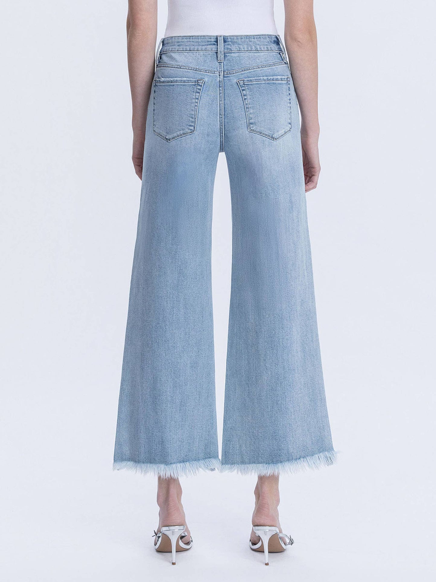 HIGH RISE RHINESTONE JEAN