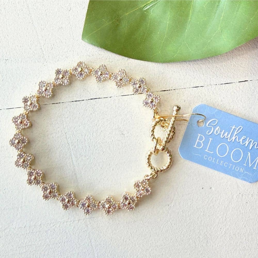 Radiant Clover Bracelet