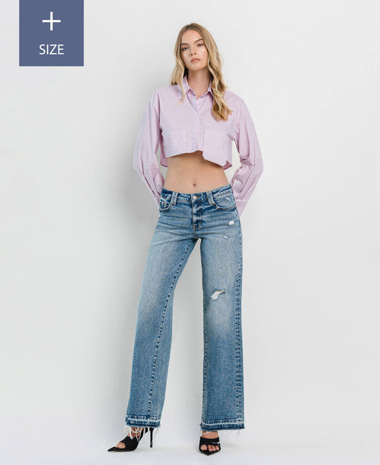 PLUS SIZE TUMMY CONTROL JEANS