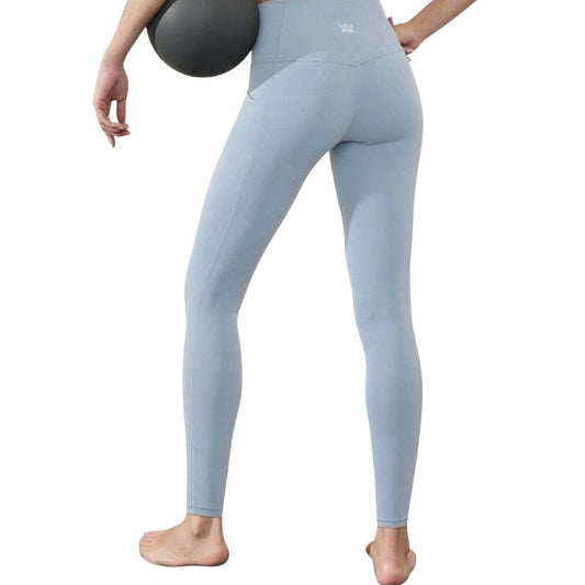 LULU LEGGINGS LIGHT BLUE