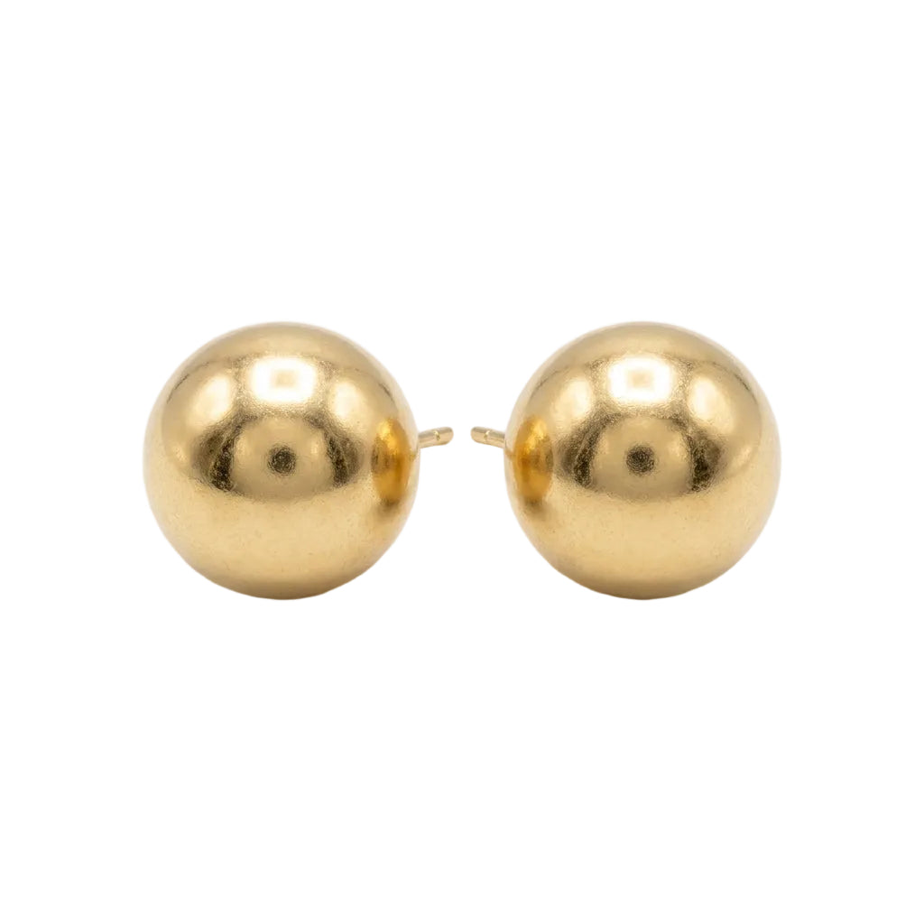 Metal Ball Earring