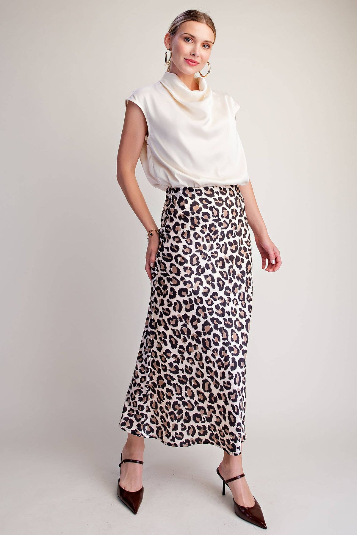 ANIMAL SKIRT HI-WAIST