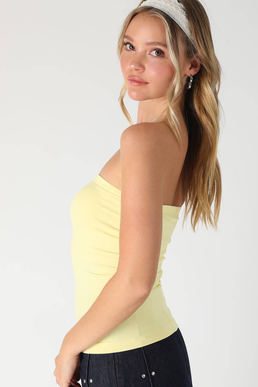 Two Layer Tube Top-OS