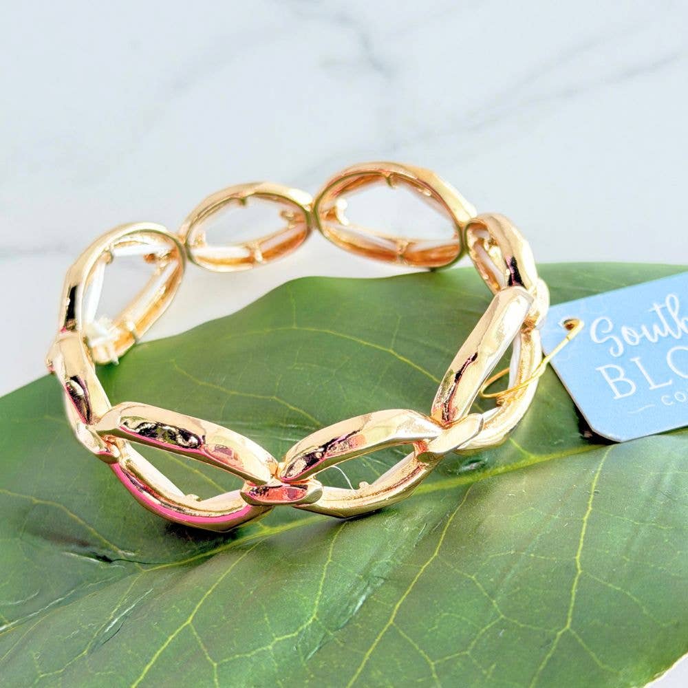 Golden Link Bracelet