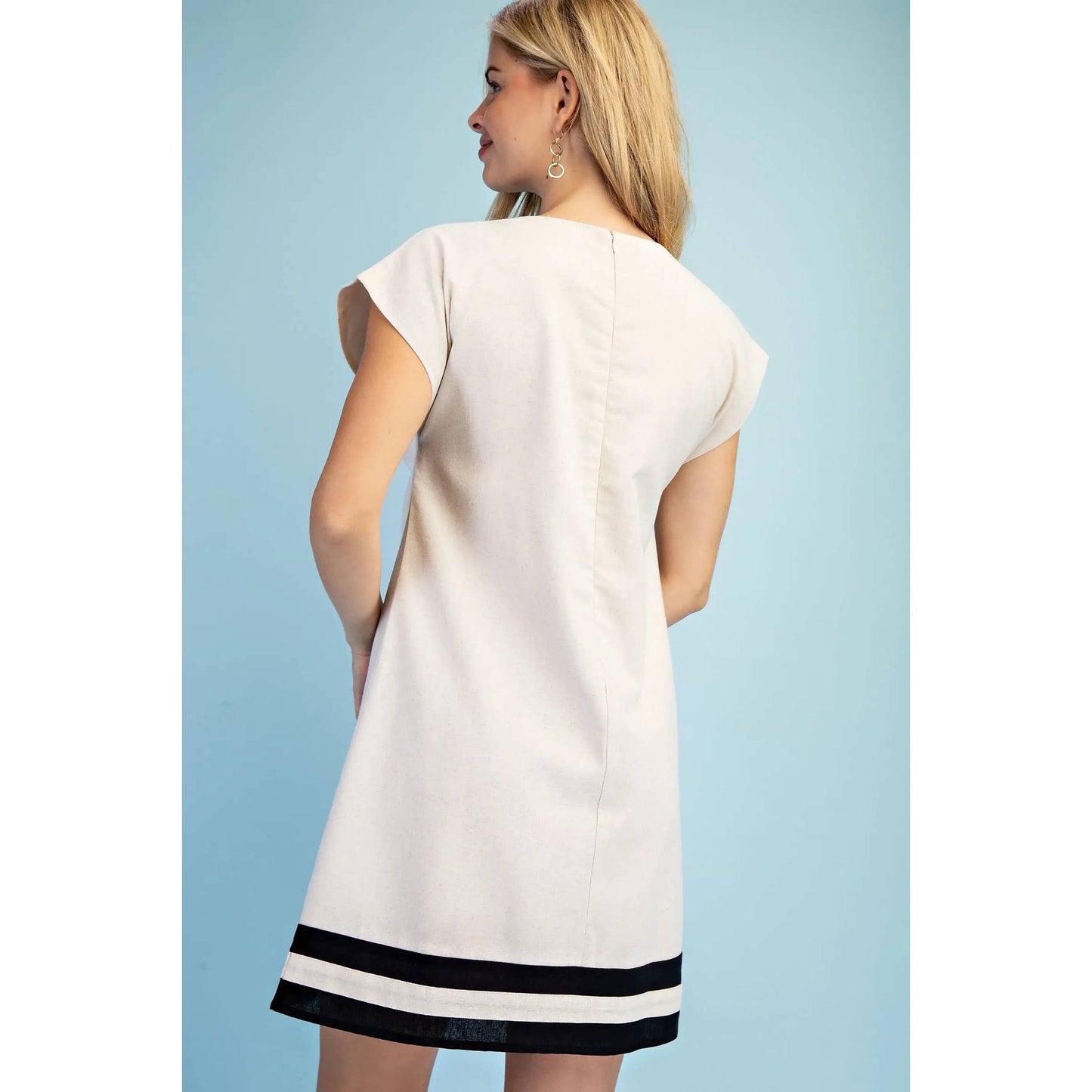 Stripe Details Dress