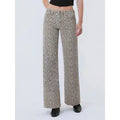 MId-Rise Leopard Jean