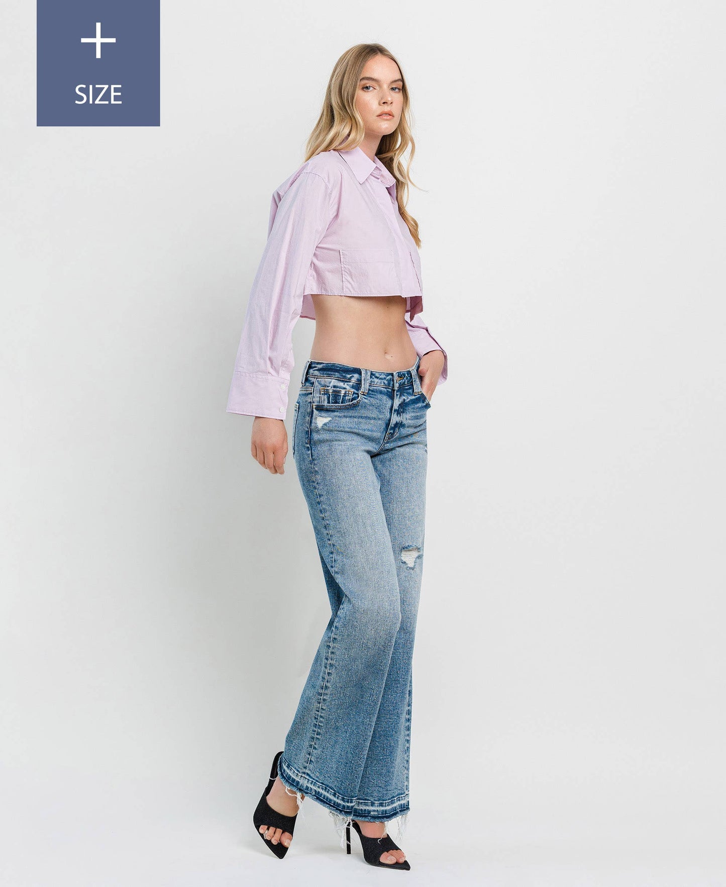 PLUS SIZE TUMMY CONTROL JEANS