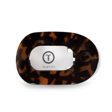 Teleties Round Flat Hairclip-Small