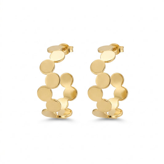 Circle Hoop Earrings