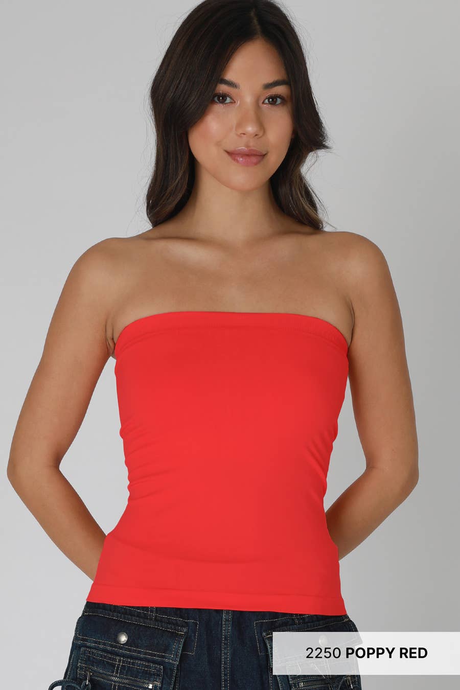 Two Layer Tube Top-OS