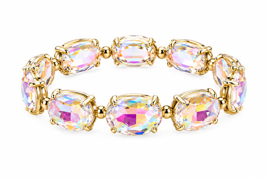 OVAL GLASS BRACELET