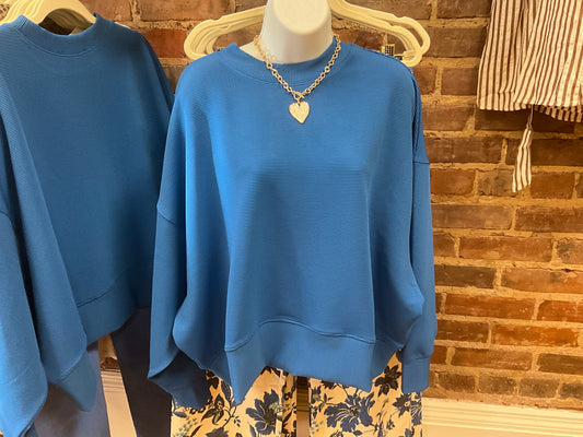 Long Sleeve Texture Top *