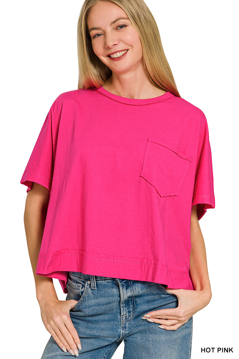 Zenana Boxy Top
