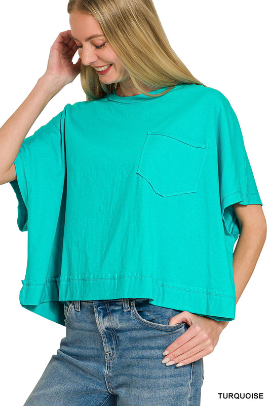 Zenana Boxy Top