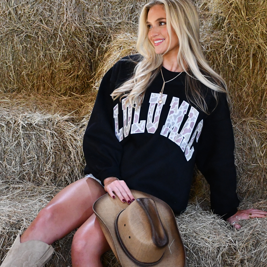 LULU Sweatshirt  Black/Camo