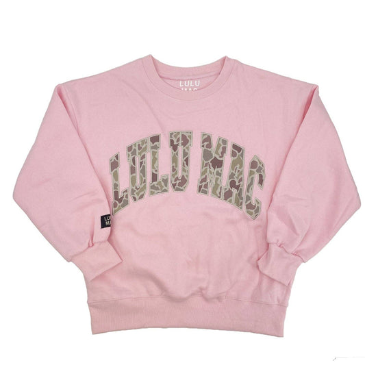 LULU Sweatshirt Light Pink/Camo
