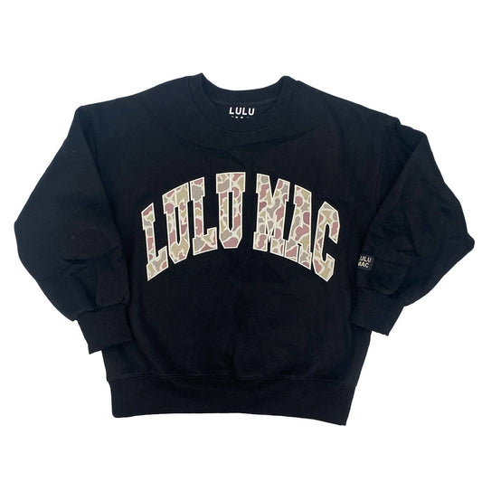 LULU Sweatshirt  Black/Camo