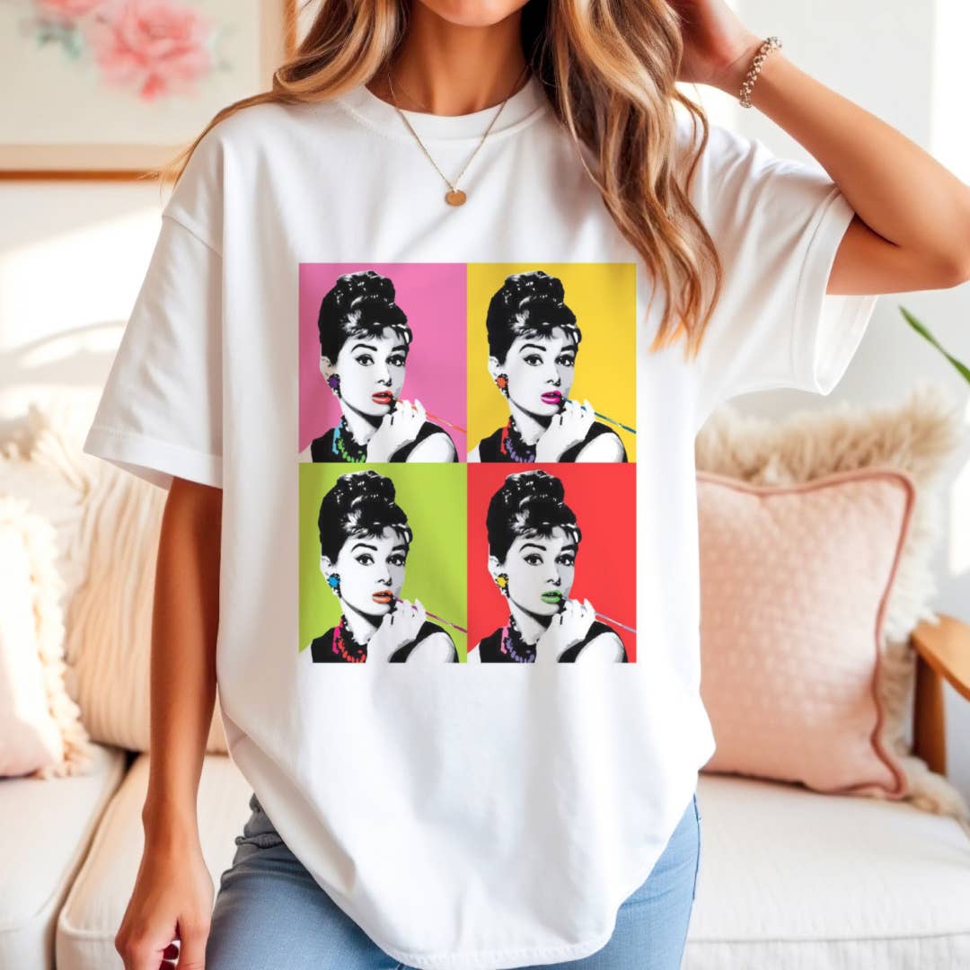 Color block Icon Graphic Tee