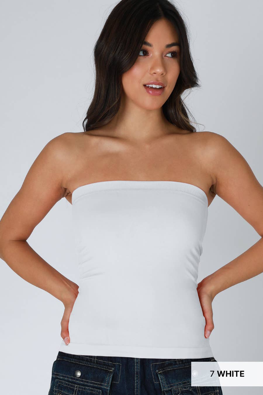 Two Layer Tube Top-OS