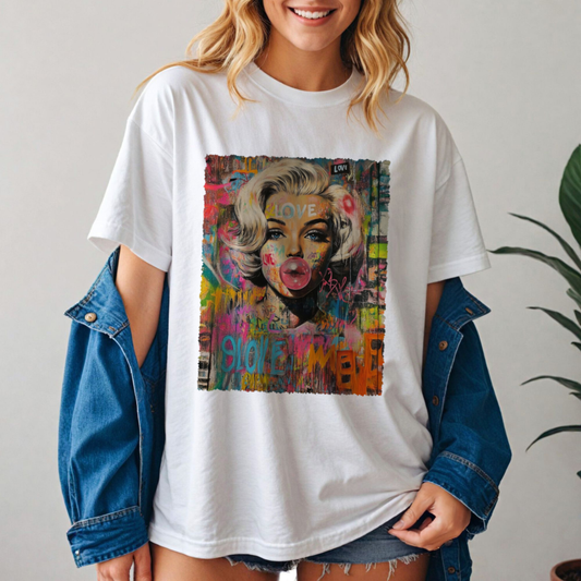 Graffiti Icon Graphic Tee #1107