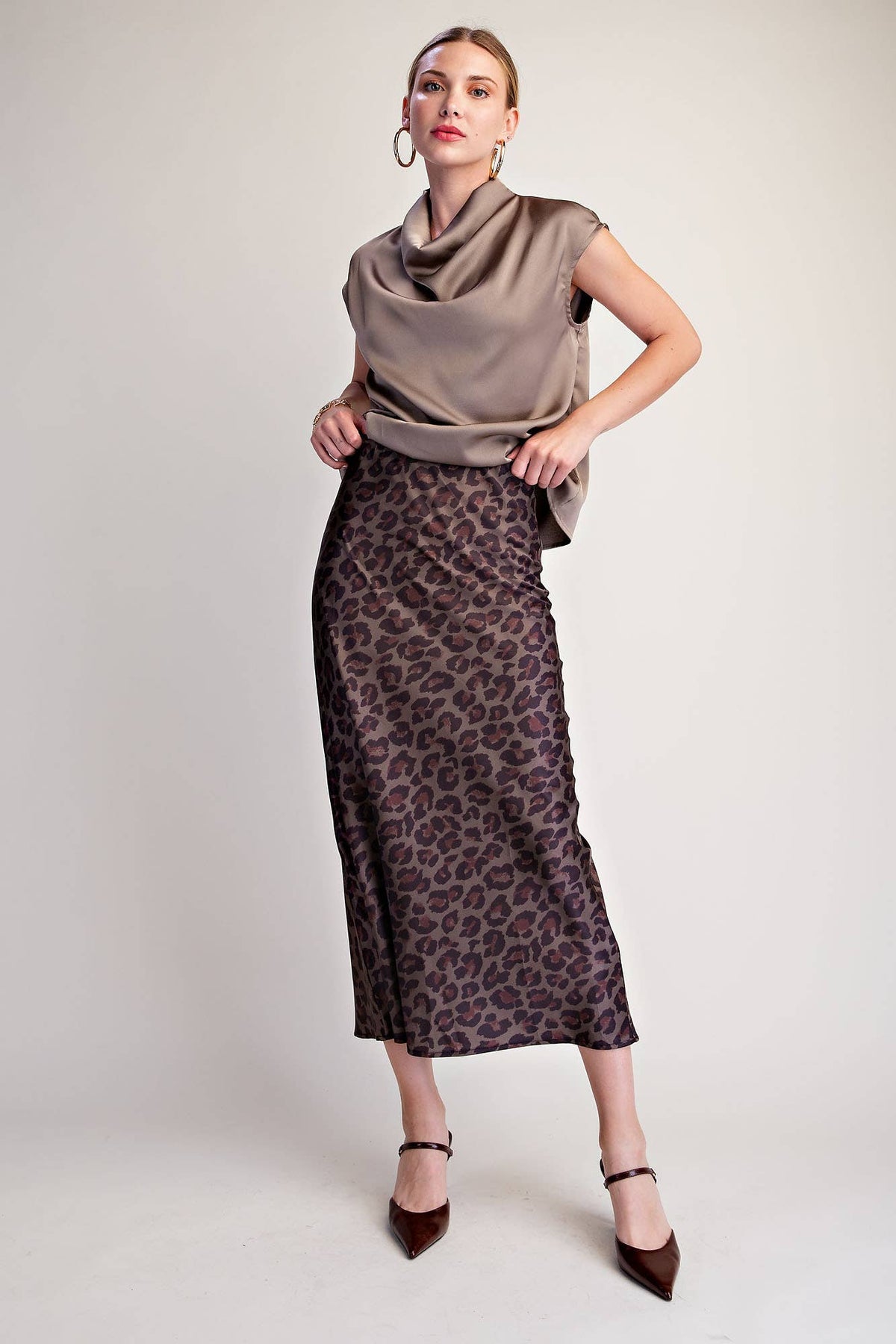ANIMAL SKIRT HI-WAIST