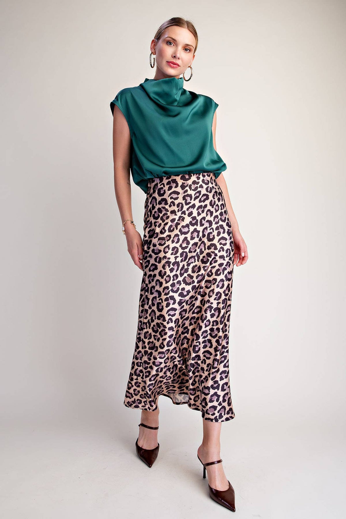ANIMAL SKIRT HI-WAIST